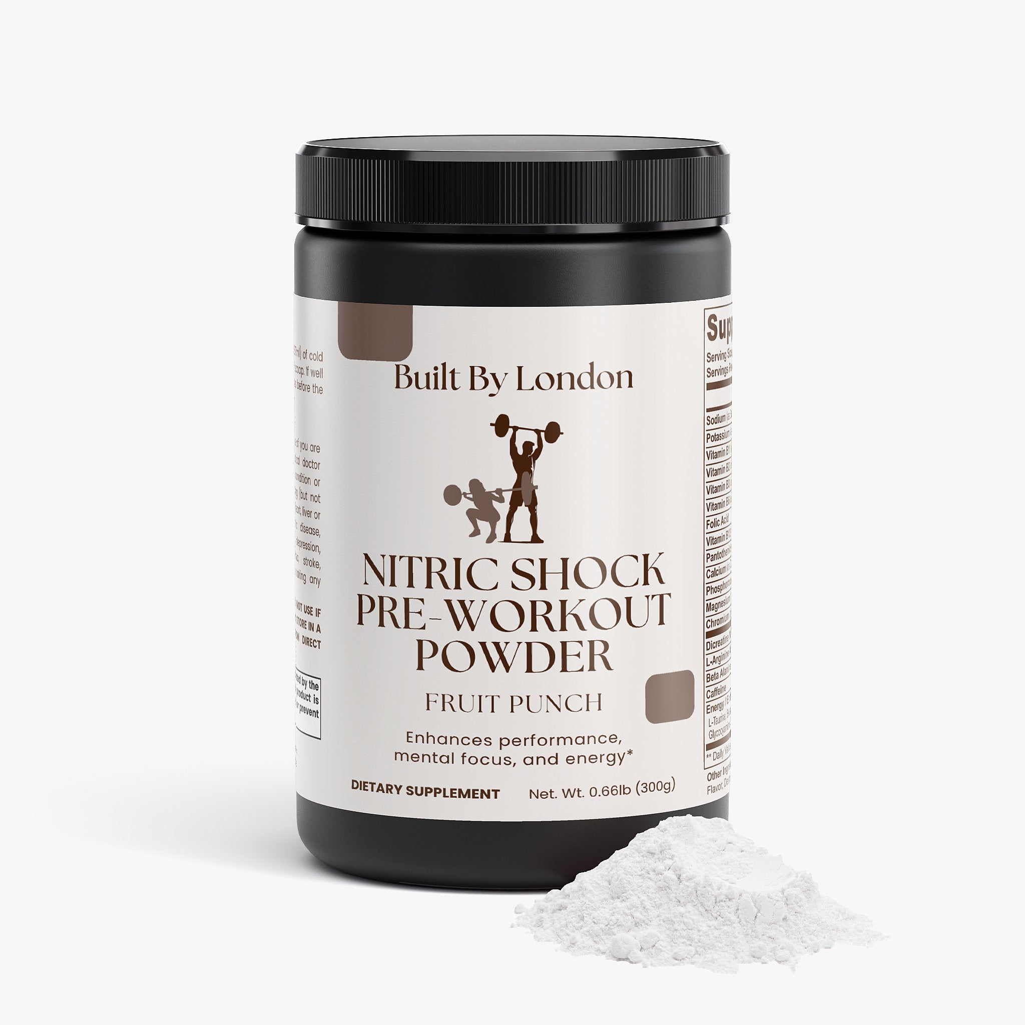 Nitric Shock Pre-Workout Powder (Fruit Punch)