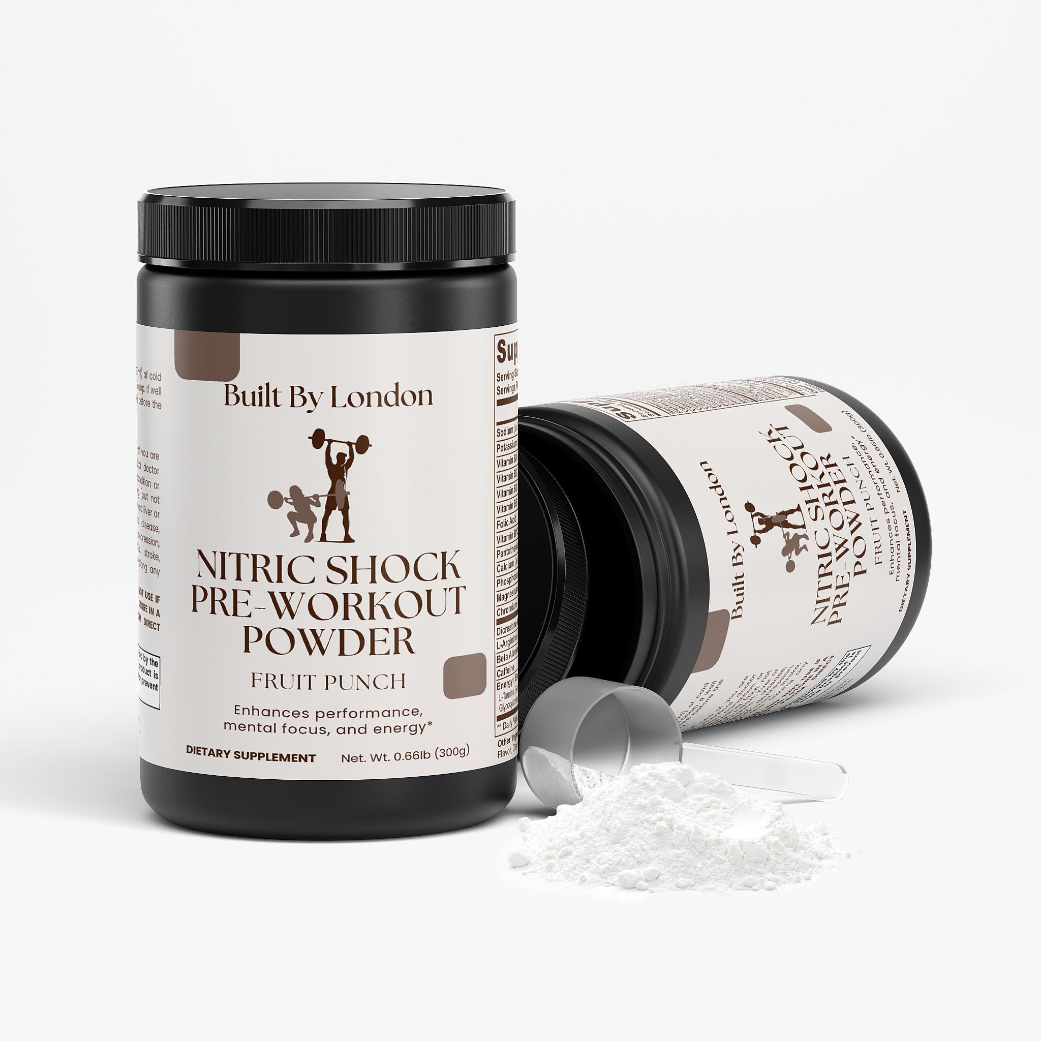 Nitric Shock Pre-Workout Powder (Fruit Punch)